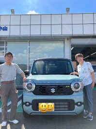 M様　新型ハスラーご納車おめでとうございます！